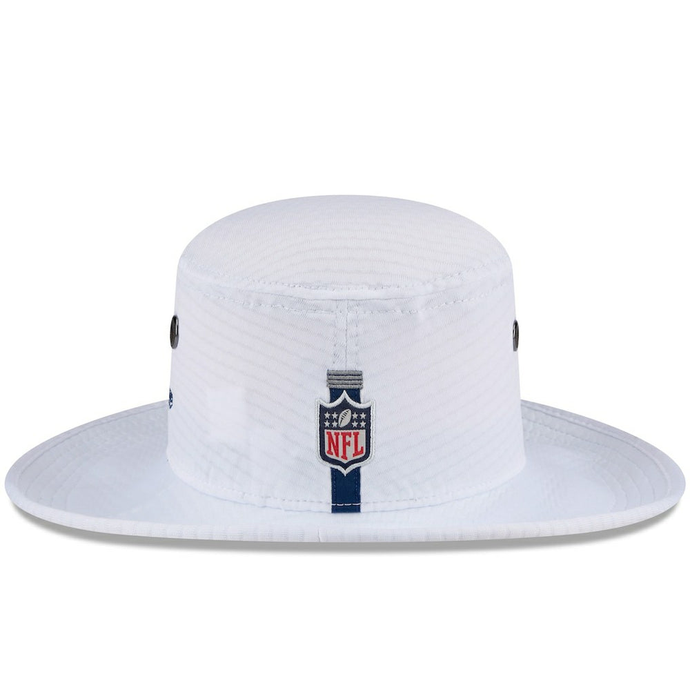 Dallas Cowboys New Era 2024 NFL Training Camp Panama Bucket Hat - White cheap