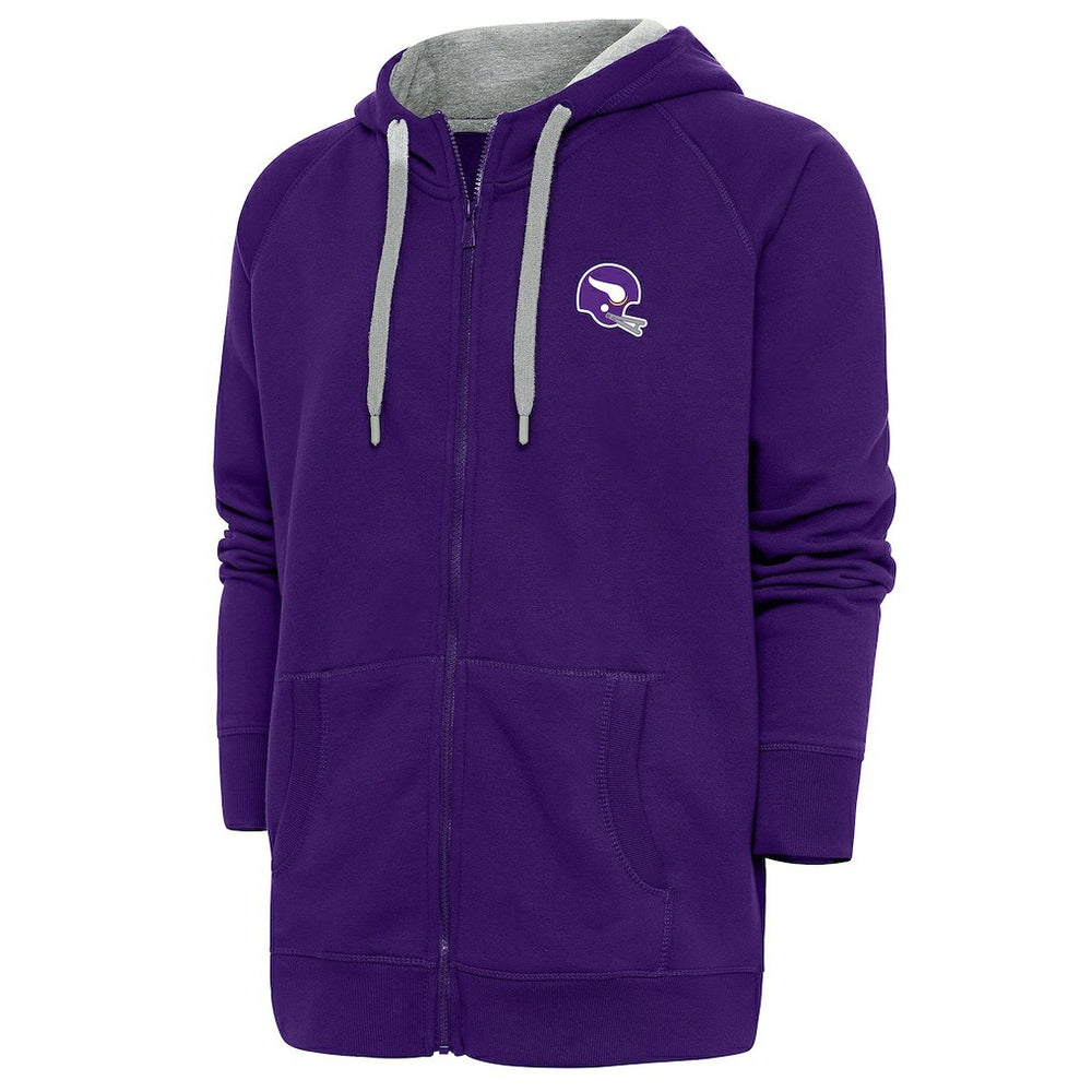 Minnesota Vikings Antigua Victory Full-Zip Hoodie - Purple sale