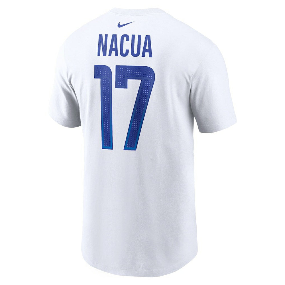 Puka Nacua Los Angeles Rams Player Name & Number T-Shirt - White for sale