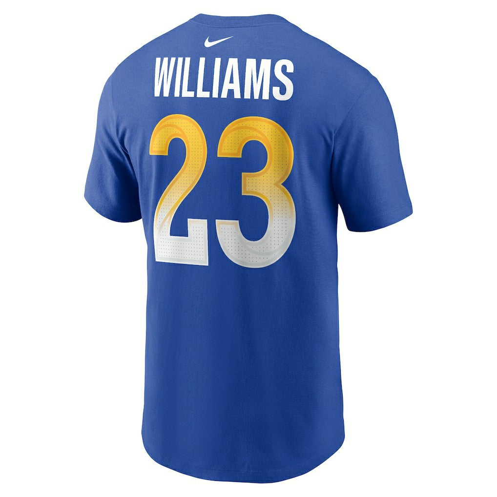 Kyren Williams Los Angeles Rams Player Name & Number T-Shirt - Royal online