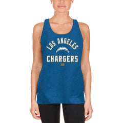 Los Angeles Chargers New Era Women's 2024 NFL Training Camp Tank Top - Powder Blue on sale