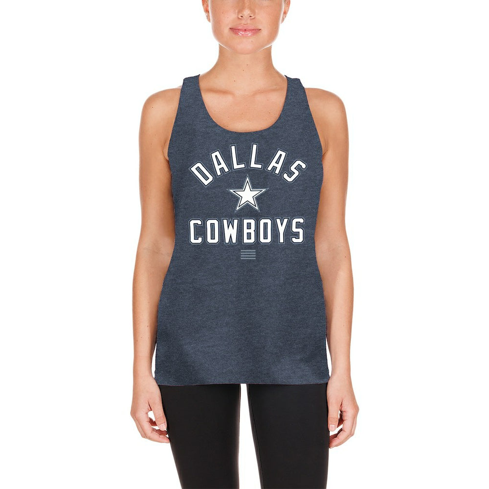 Dallas Cowboys New Era Women's 2024 NFL Training Camp Tank Top - Navy outlet