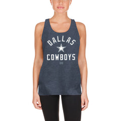 Dallas Cowboys New Era Women's 2024 NFL Training Camp Tank Top - Navy outlet