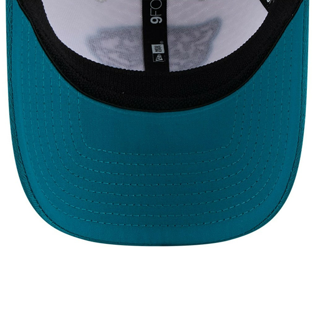 Jacksonville Jaguars New Era 2024 NFL Training Camp 9FORTY Adjustable Hat - White/Teal online