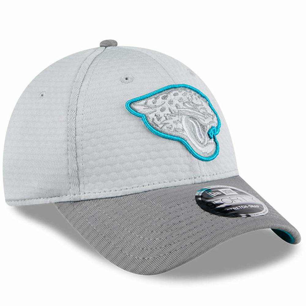 Jacksonville Jaguars New Era 2024 NFL Training Camp 9FORTY Adjustable Hat - Gray on sale