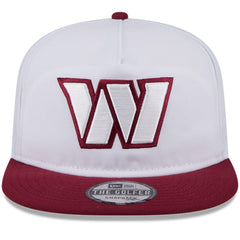 Washington Commanders New Era 2024 NFL Training Camp Golfer Snapback Hat - White/Burgundy for sale