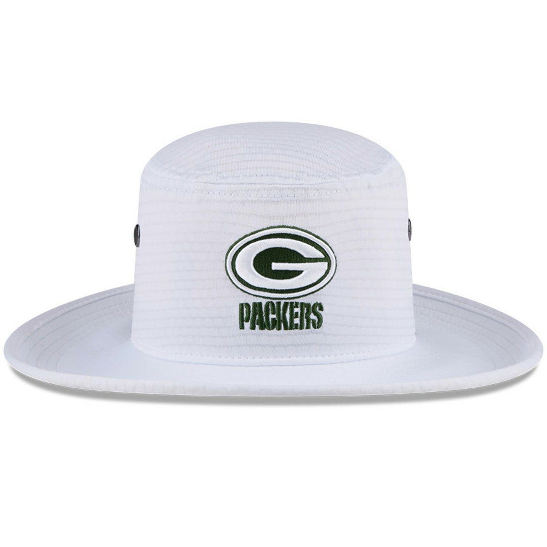Green Bay Packers New Era 2024 NFL Training Camp Panama Bucket Hat - White sale