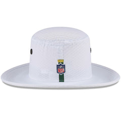 Green Bay Packers New Era 2024 NFL Training Camp Panama Bucket Hat - White sale