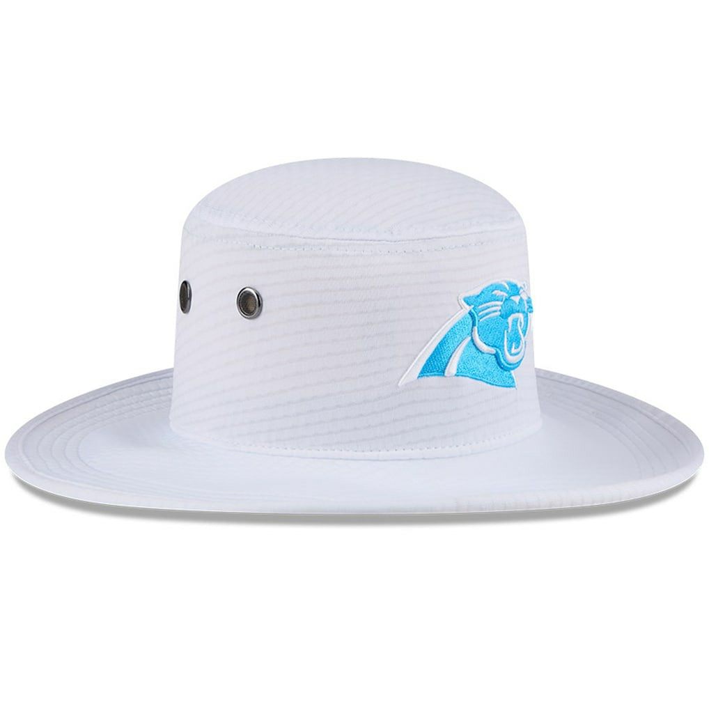 Carolina Panthers New Era 2024 NFL Training Camp Panama Bucket Hat - White discount