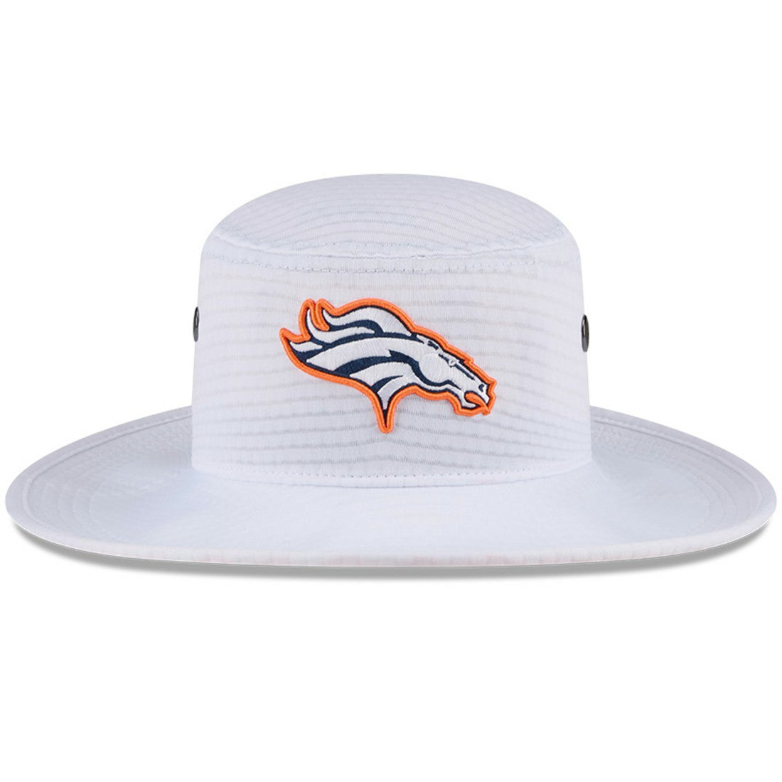 Denver Broncos New Era 2024 NFL Training Camp Panama Bucket Hat - White on sale
