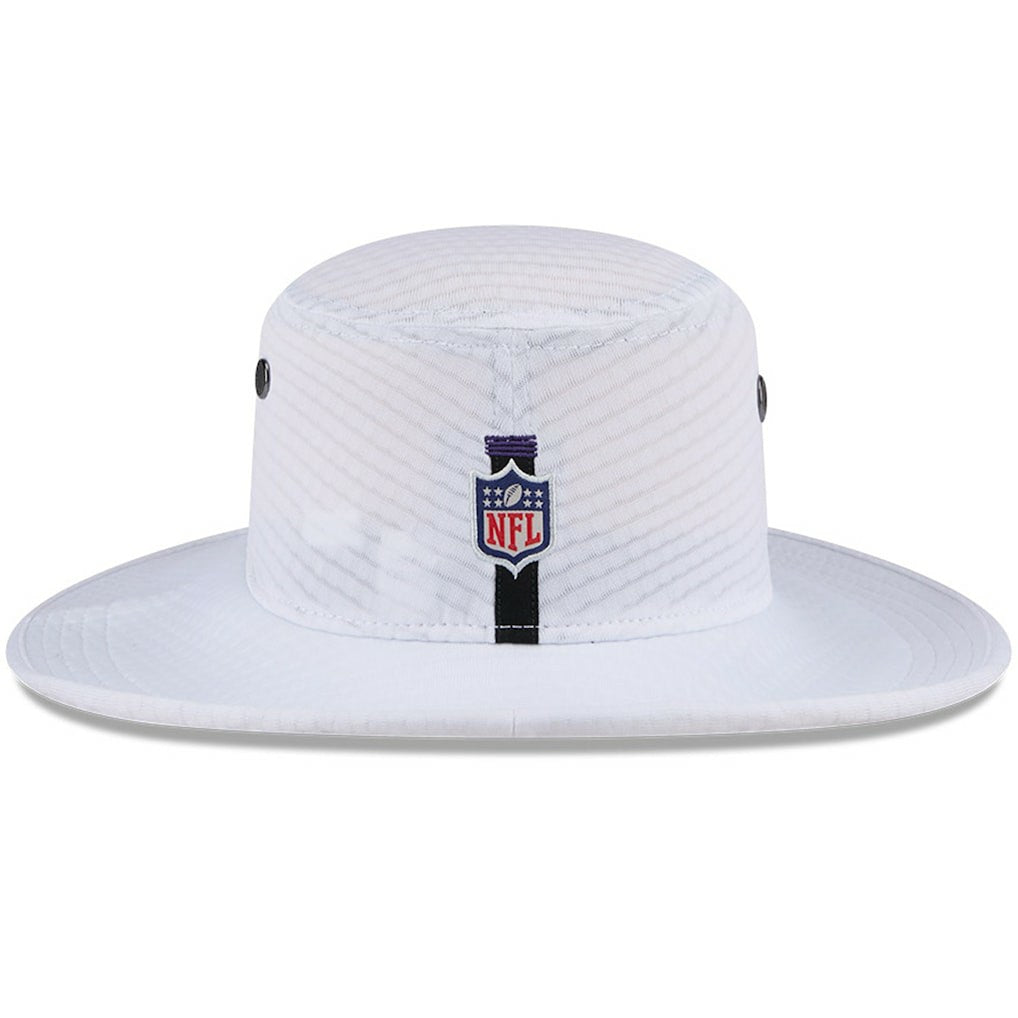 Baltimore Ravens New Era 2024 NFL Training Camp Panama Bucket Hat - White cheap