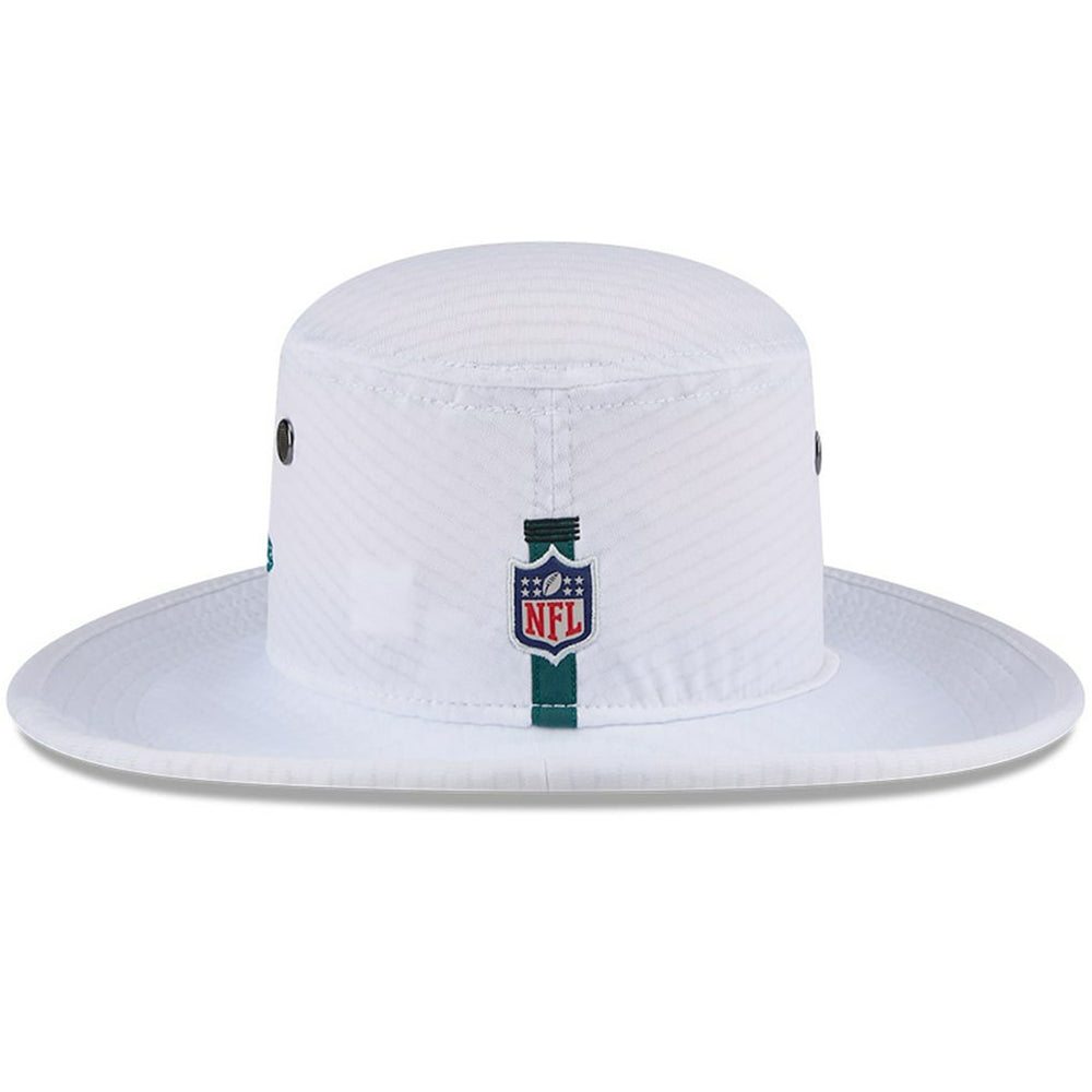 Philadelphia Eagles New Era 2024 NFL Training Camp Panama Bucket Hat - White discount