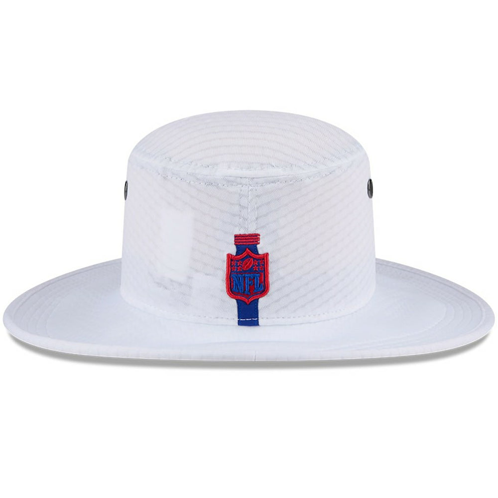 New England Patriots New Era 2024 NFL Training Camp Panama Bucket Hat - White discount