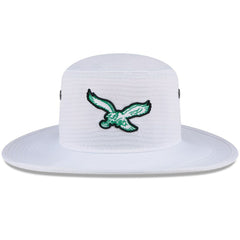 Philadelphia Eagles New Era 2024 NFL Training Camp Panama Bucket Hat - White outlet