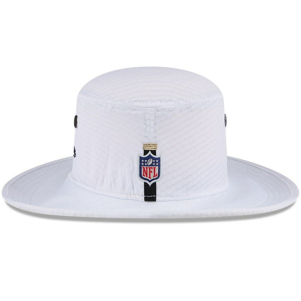 New Orleans Saints New Era 2024 NFL Training Camp Panama Bucket Hat - White on sale