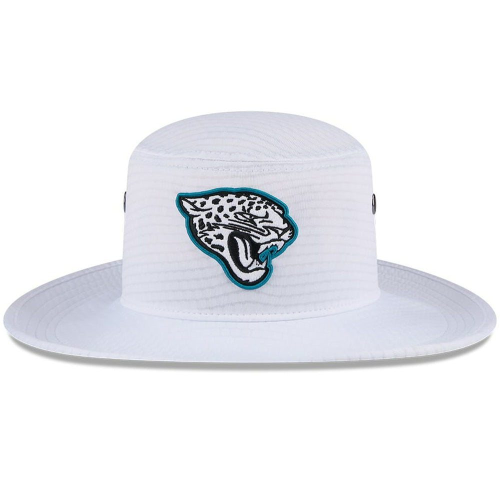 Jacksonville Jaguars New Era 2024 NFL Training Camp Panama Bucket Hat - White cheap