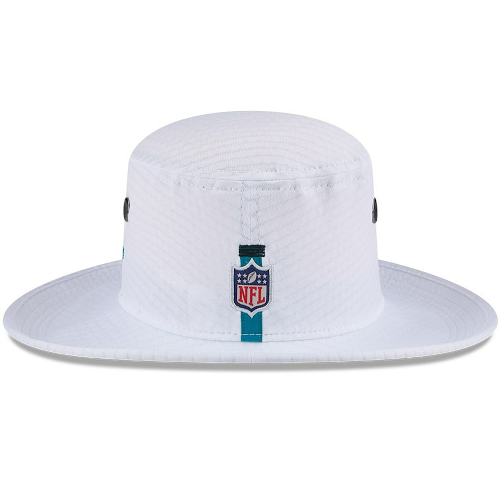Jacksonville Jaguars New Era 2024 NFL Training Camp Panama Bucket Hat - White cheap