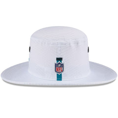 Jacksonville Jaguars New Era 2024 NFL Training Camp Panama Bucket Hat - White cheap