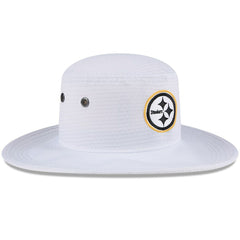 Pittsburgh Steelers New Era 2024 NFL Training Camp Panama Bucket Hat - White sale