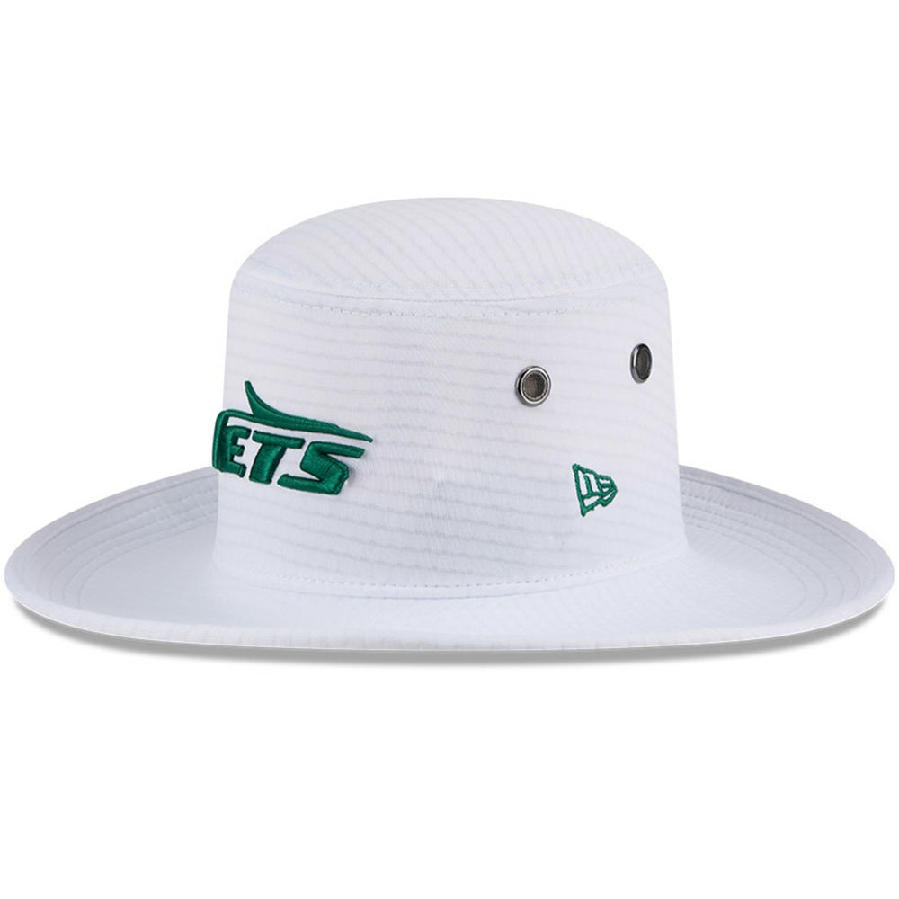 New York Jets New Era 2024 NFL Training Camp Panama Bucket Hat - White for sale