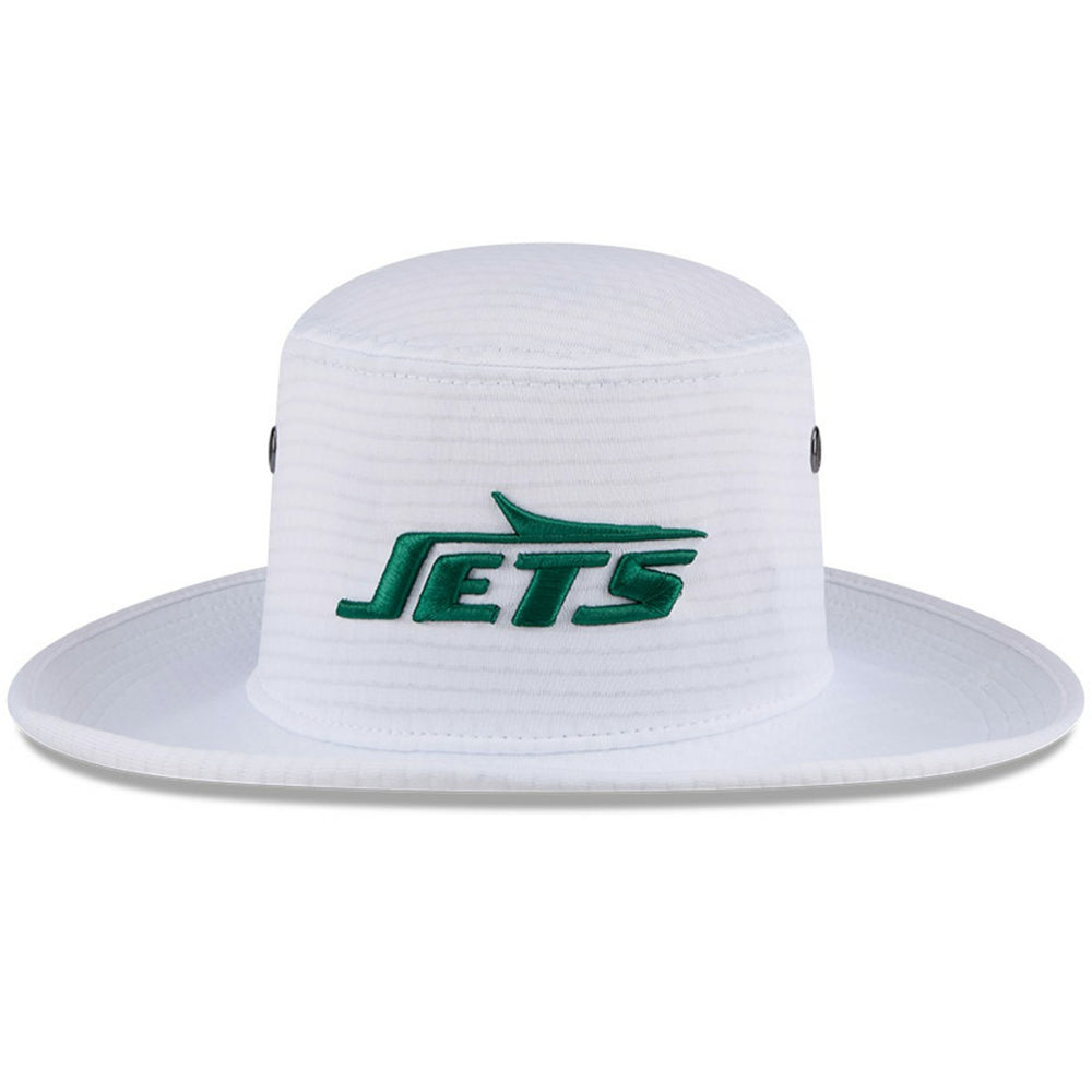 New York Jets New Era 2024 NFL Training Camp Panama Bucket Hat - White for sale