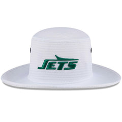 New York Jets New Era 2024 NFL Training Camp Panama Bucket Hat - White for sale