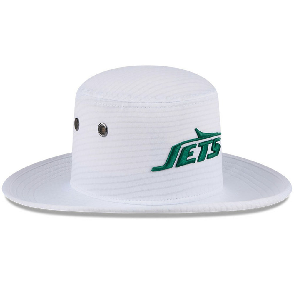 New York Jets New Era 2024 NFL Training Camp Panama Bucket Hat - White for sale