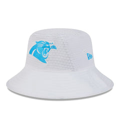 Carolina Panthers New Era 2024 NFL Training Camp Stretch Bucket Hat - White outlet