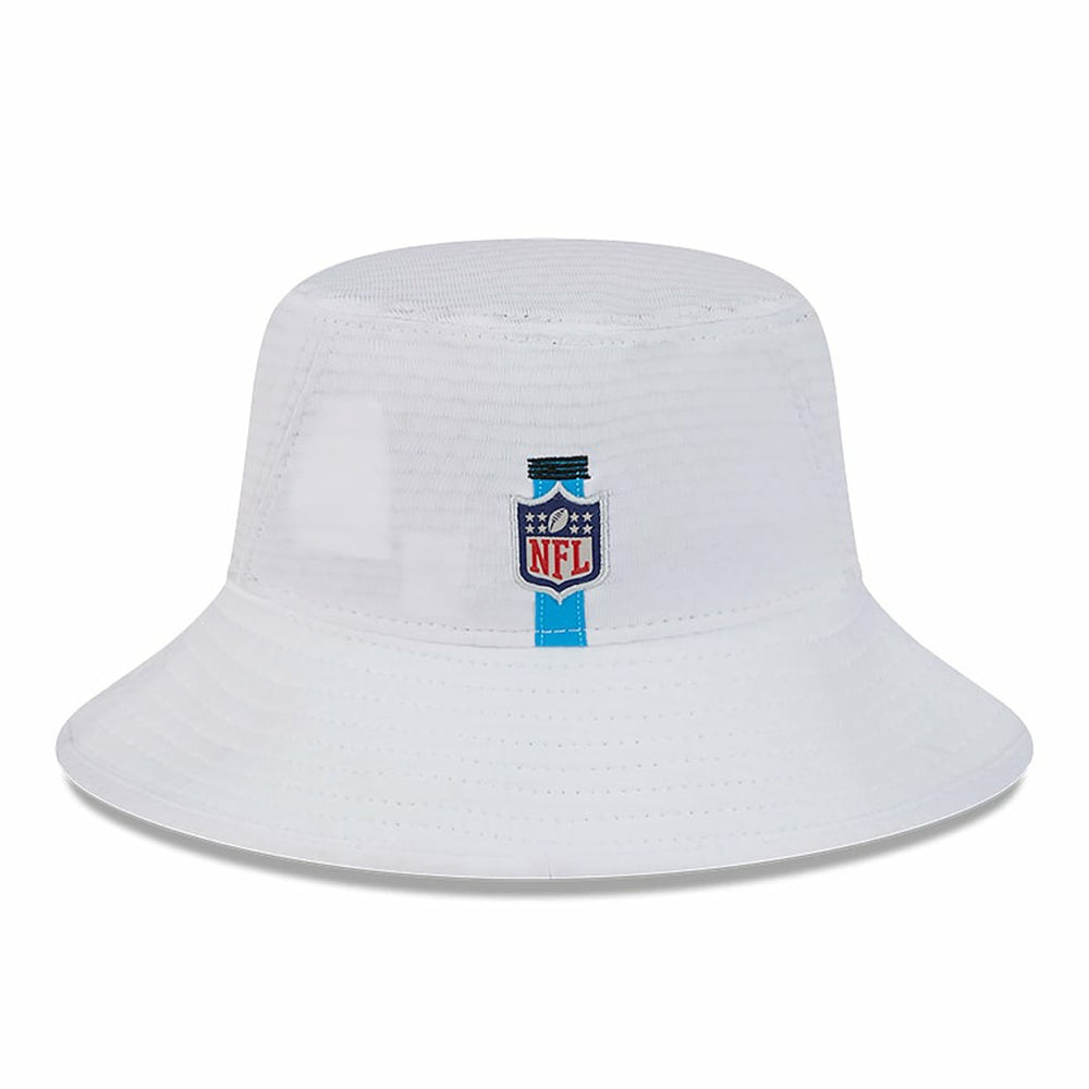 Carolina Panthers New Era 2024 NFL Training Camp Stretch Bucket Hat - White outlet