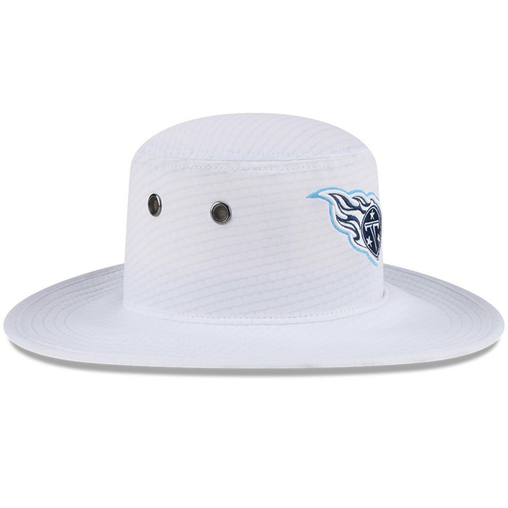 Tennessee Titans New Era 2024 NFL Training Camp Panama Bucket Hat - White online
