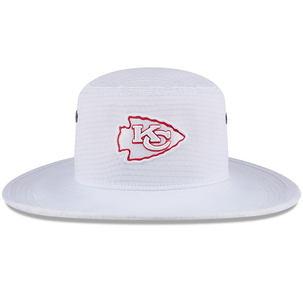 Kansas City Chiefs New Era 2024 NFL Training Camp Panama Bucket Hat - White outlet