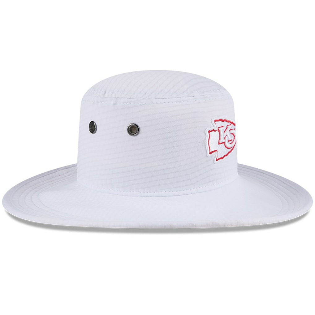 Kansas City Chiefs New Era 2024 NFL Training Camp Panama Bucket Hat - White outlet