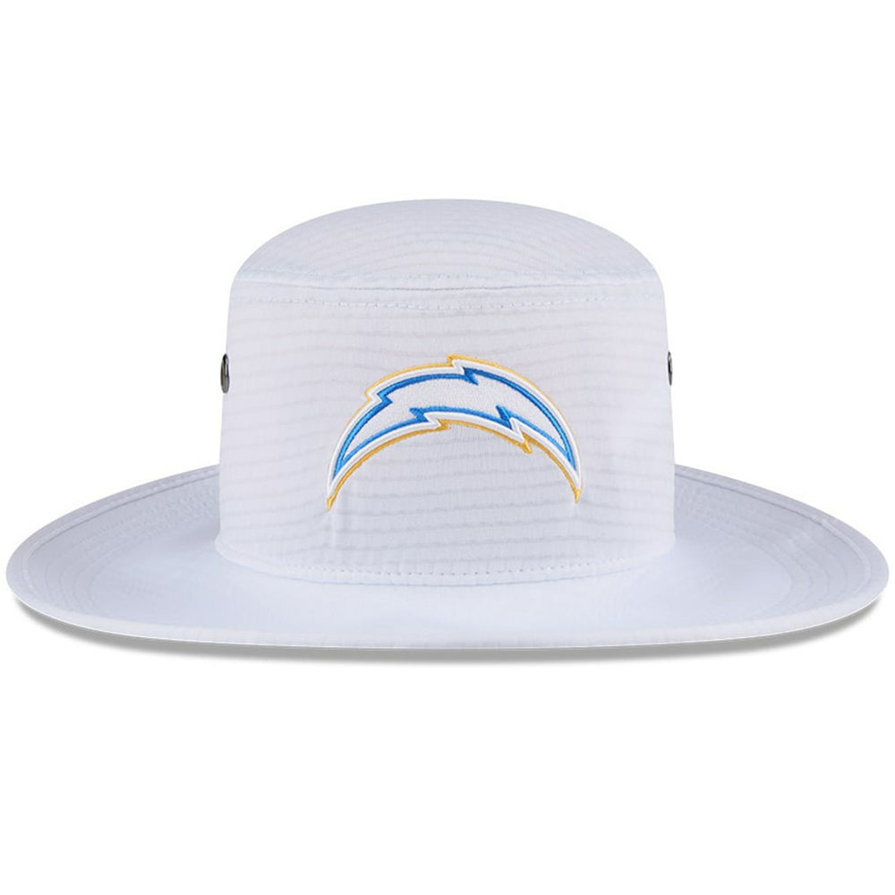Los Angeles Chargers New Era 2024 NFL Training Camp Panama Bucket Hat - White sale