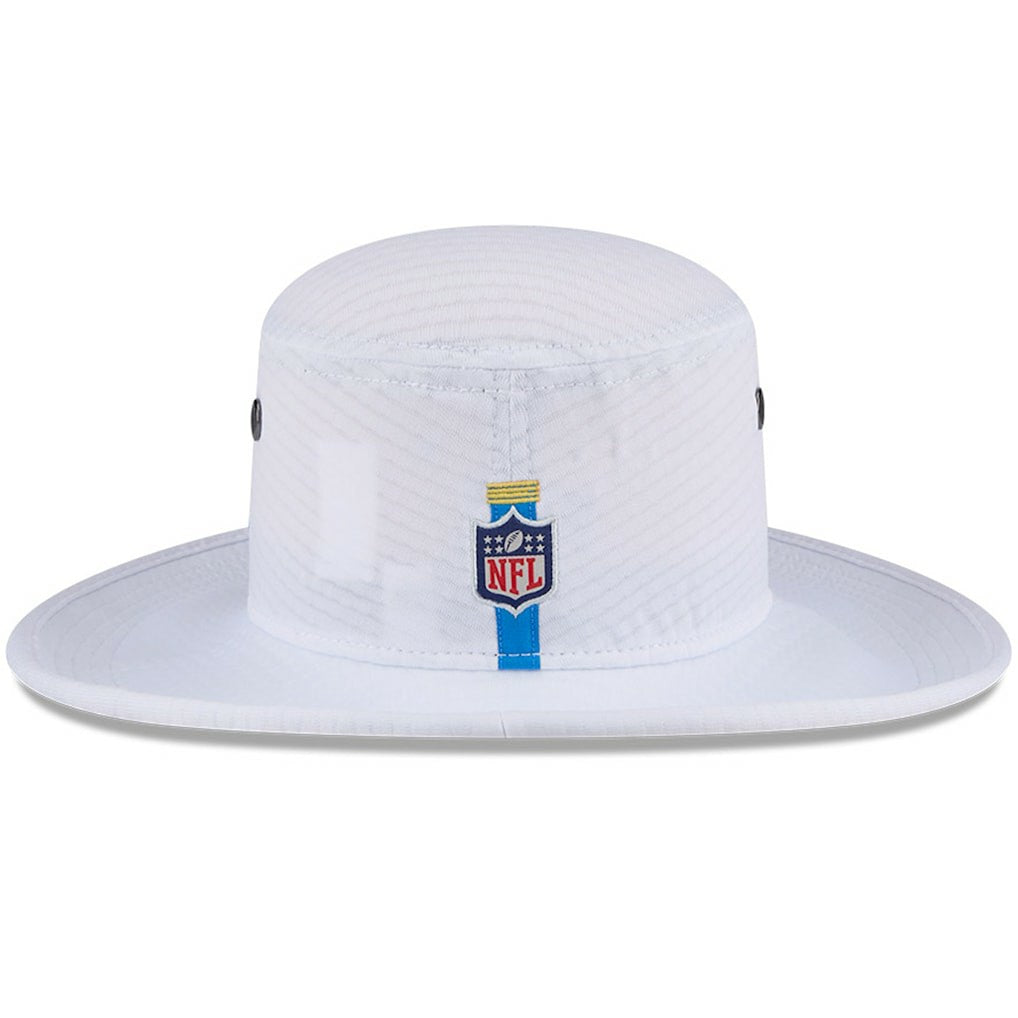 Los Angeles Chargers New Era 2024 NFL Training Camp Panama Bucket Hat - White sale