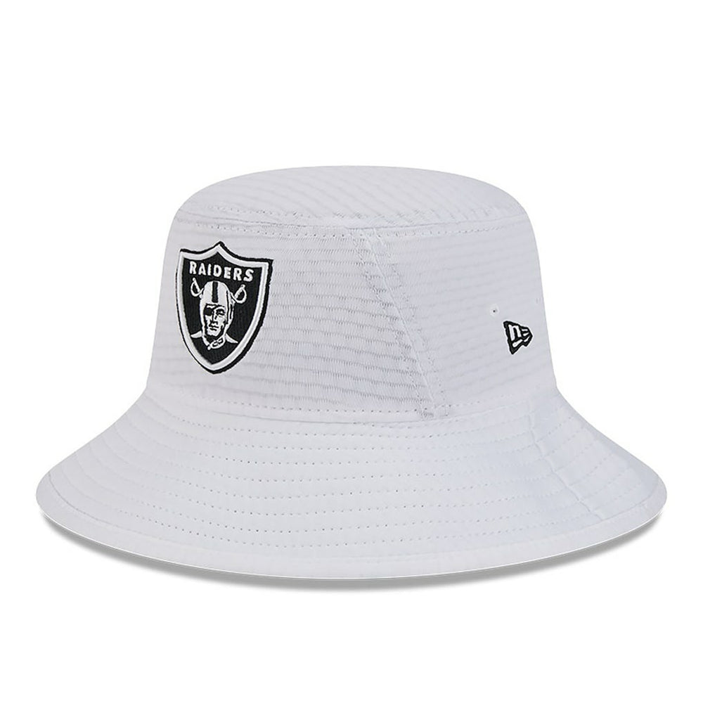Las Vegas Raiders New Era 2024 NFL Training Camp Stretch Bucket Hat - White sale