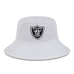 Las Vegas Raiders New Era 2024 NFL Training Camp Stretch Bucket Hat - White sale