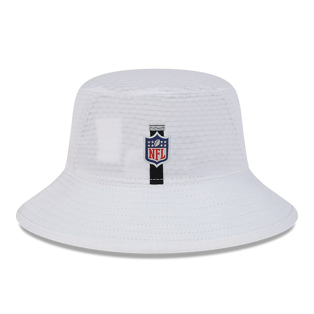 Las Vegas Raiders New Era 2024 NFL Training Camp Stretch Bucket Hat - White sale