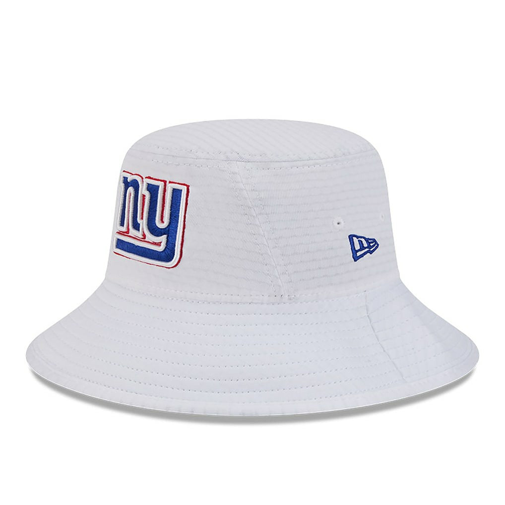 New York Giants New Era 2024 NFL Training Camp Stretch Bucket Hat - White discount