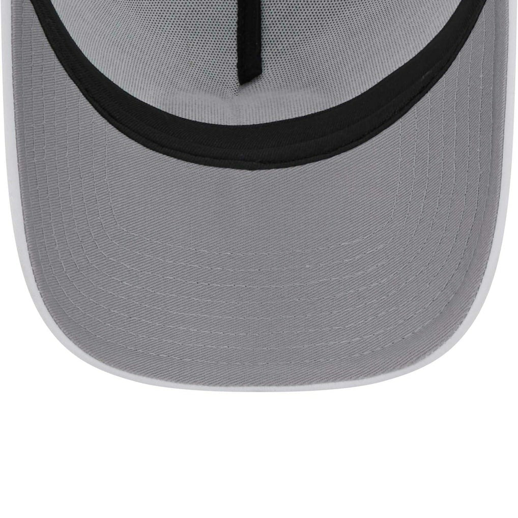 Jacksonville Jaguars New Era Happy A-Frame Trucker 9FORTY Snapback Hat - White cheap