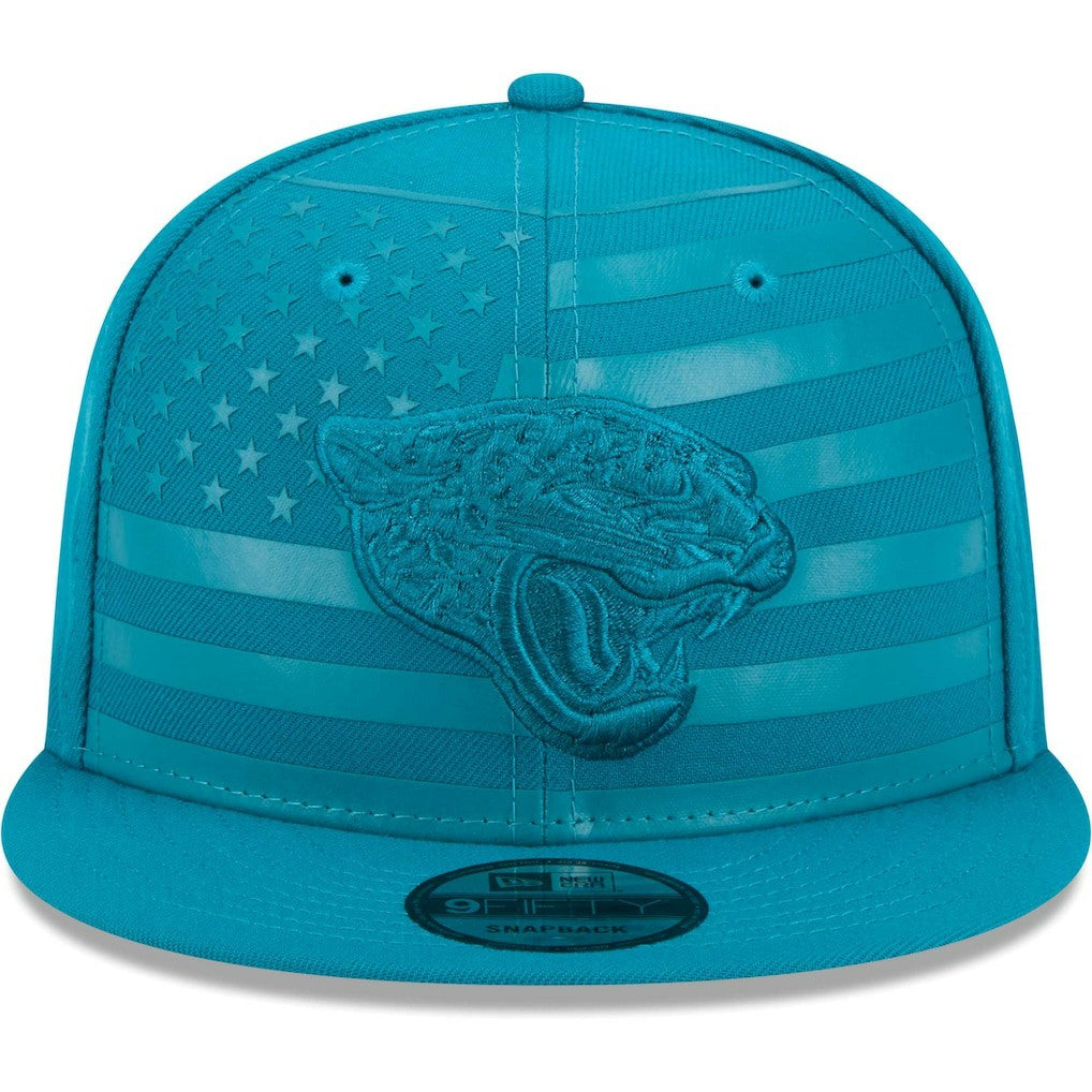 Jacksonville Jaguars New Era Independent 9FIFTY Snapback Hat - Teal sale