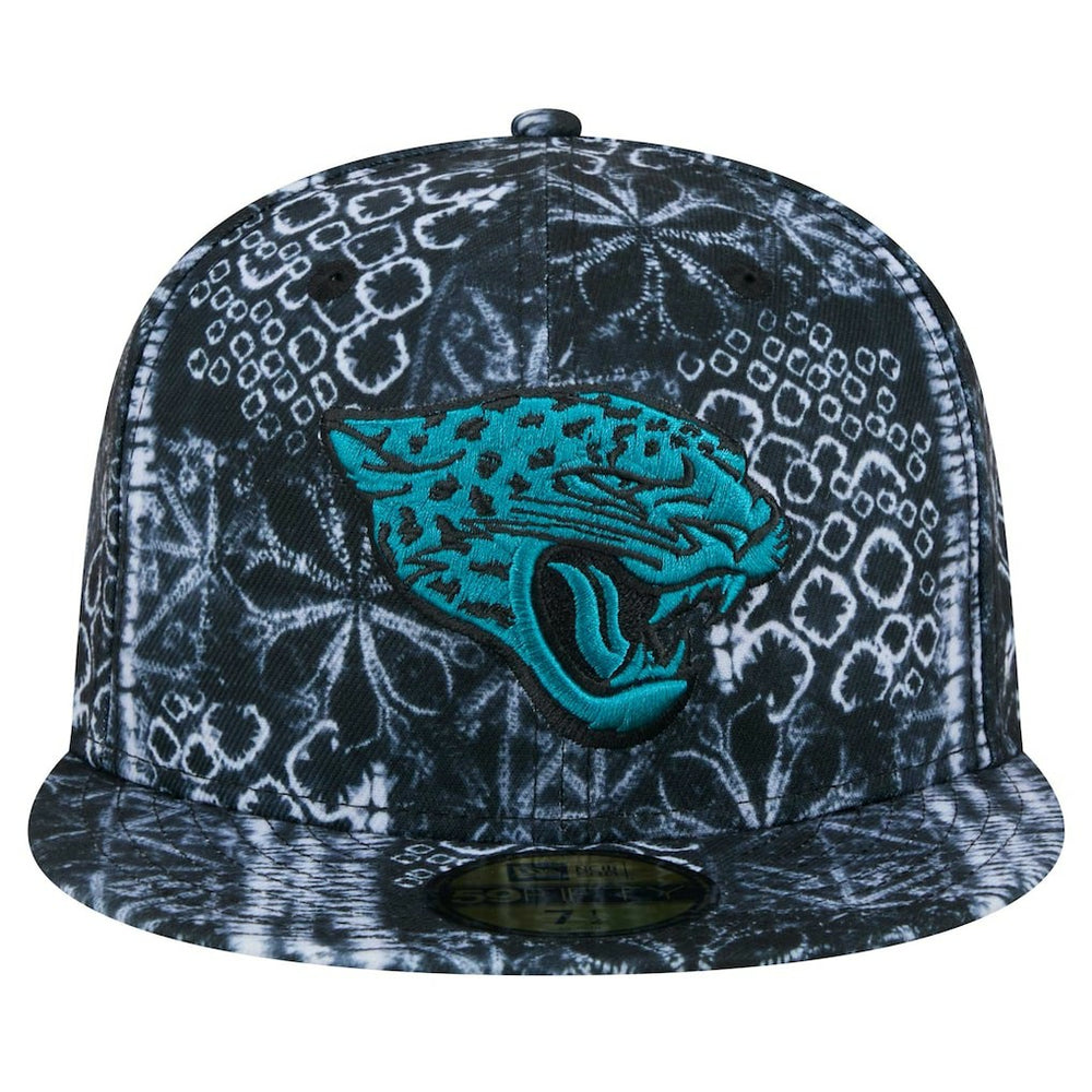 Jacksonville Jaguars New Era Shibori 59FIFTY Fitted Hat - Black cheap