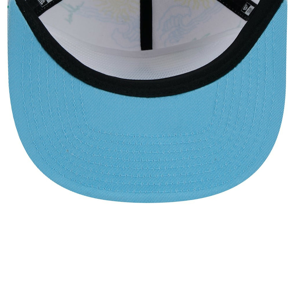 Dallas Cowboys New Era Vacay Golfer Snapback Hat - White for sale