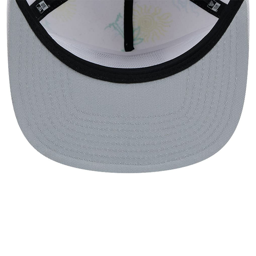 Las Vegas Raiders New Era Vacay Golfer Snapback Hat - White cheap