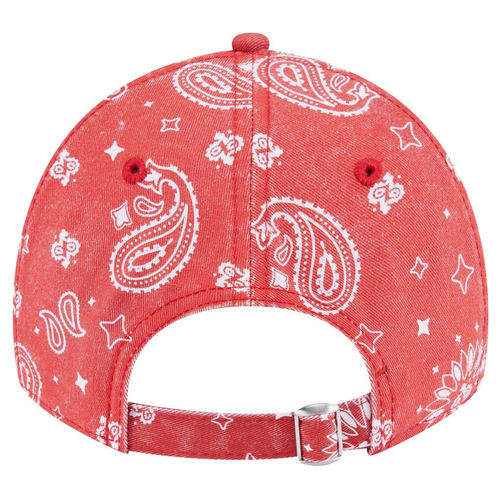 San Francisco 49ers New Era Women's Paisley 9TWENTY Adjustable Hat - Scarlet for sale