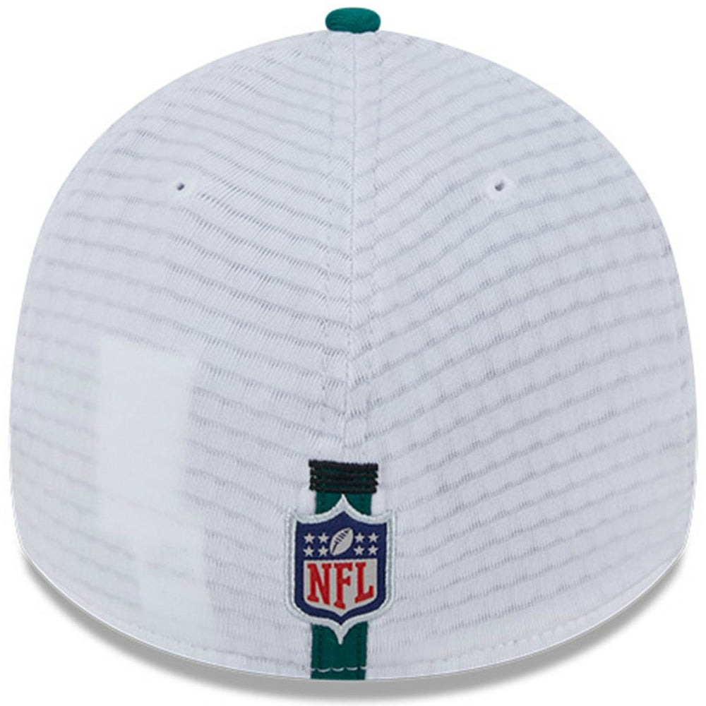 New York Jets New Era 2024 NFL Training Camp 39THIRTY Flex Hat - White/Green for sale