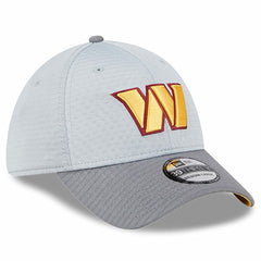 Washington Commanders New Era 2024 NFL Training Camp 39THIRTY Flex Hat - Gray on sale