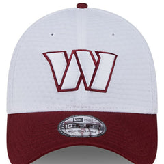 Washington Commanders New Era 2024 NFL Training Camp 39THIRTY Flex Hat - White/Burgundy online