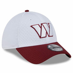 Washington Commanders New Era 2024 NFL Training Camp 39THIRTY Flex Hat - White/Burgundy online