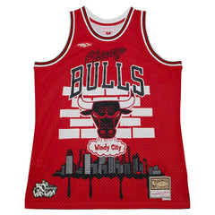 Chicago Bulls x Tats Cru Hardwood Classics Fashion Jersey sale - Red on sale
