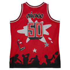 Chicago Bulls x Tats Cru Hardwood Classics Fashion Jersey sale - Red on sale